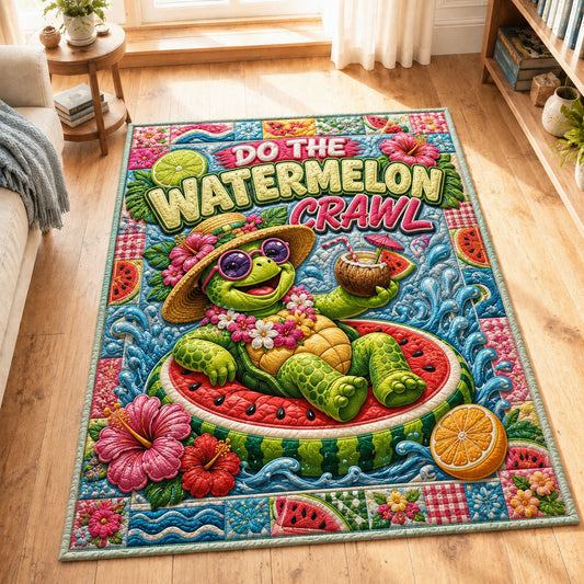 Do The Watermelon Crawl Area Rug GFTOHNL865