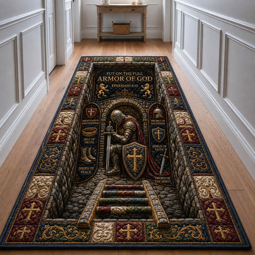 Armor Of God Runner Rug GFTOLAN1023