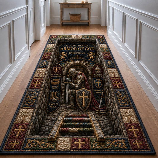 Armor Of God Runner Rug GFTOLAN1023