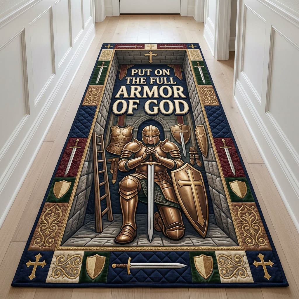 Armor Of God Runner Rug GFTOLAN1025