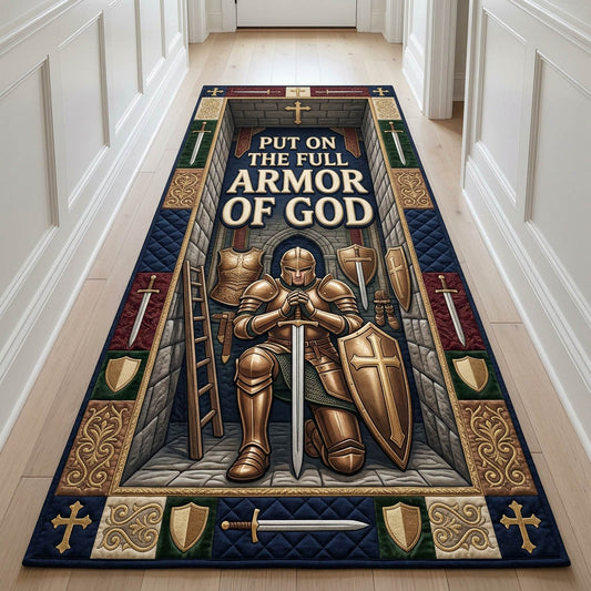 Armor Of God Runner Rug GFTOLAN1025