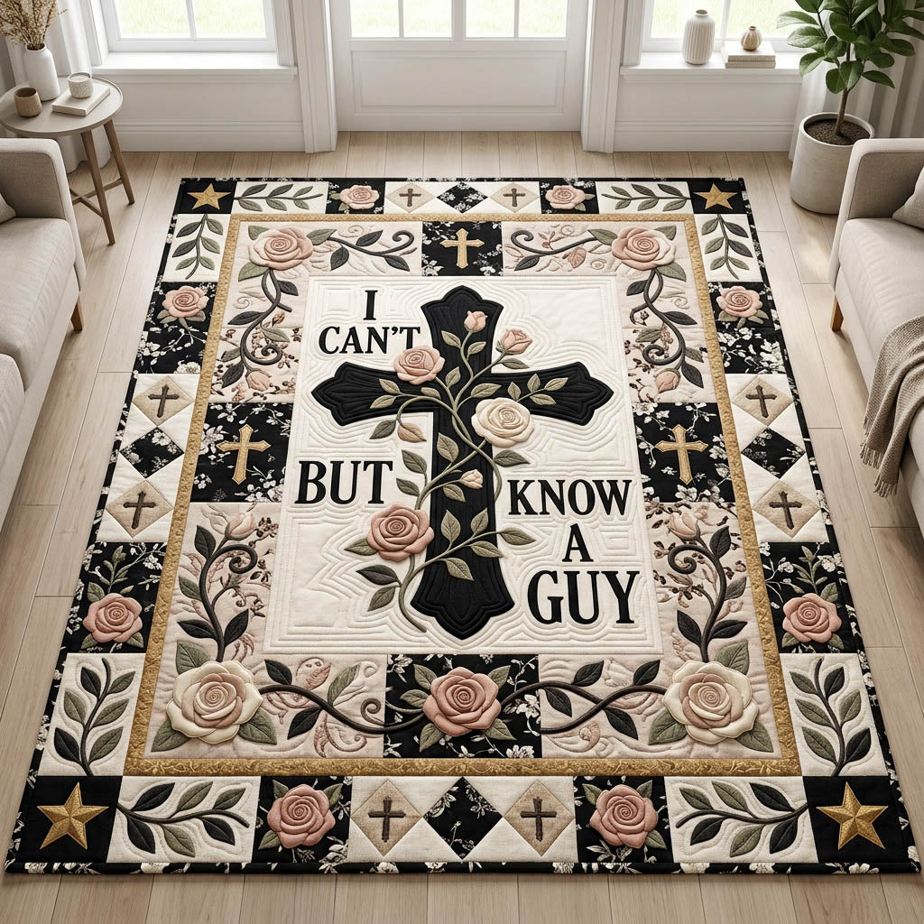 I Can't But I Know A Guy Area Rug GFTOLAN1134