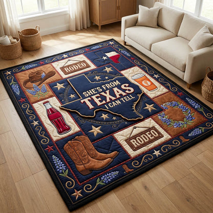 Texas Cowgirl Area Rug GFTOLAN1184