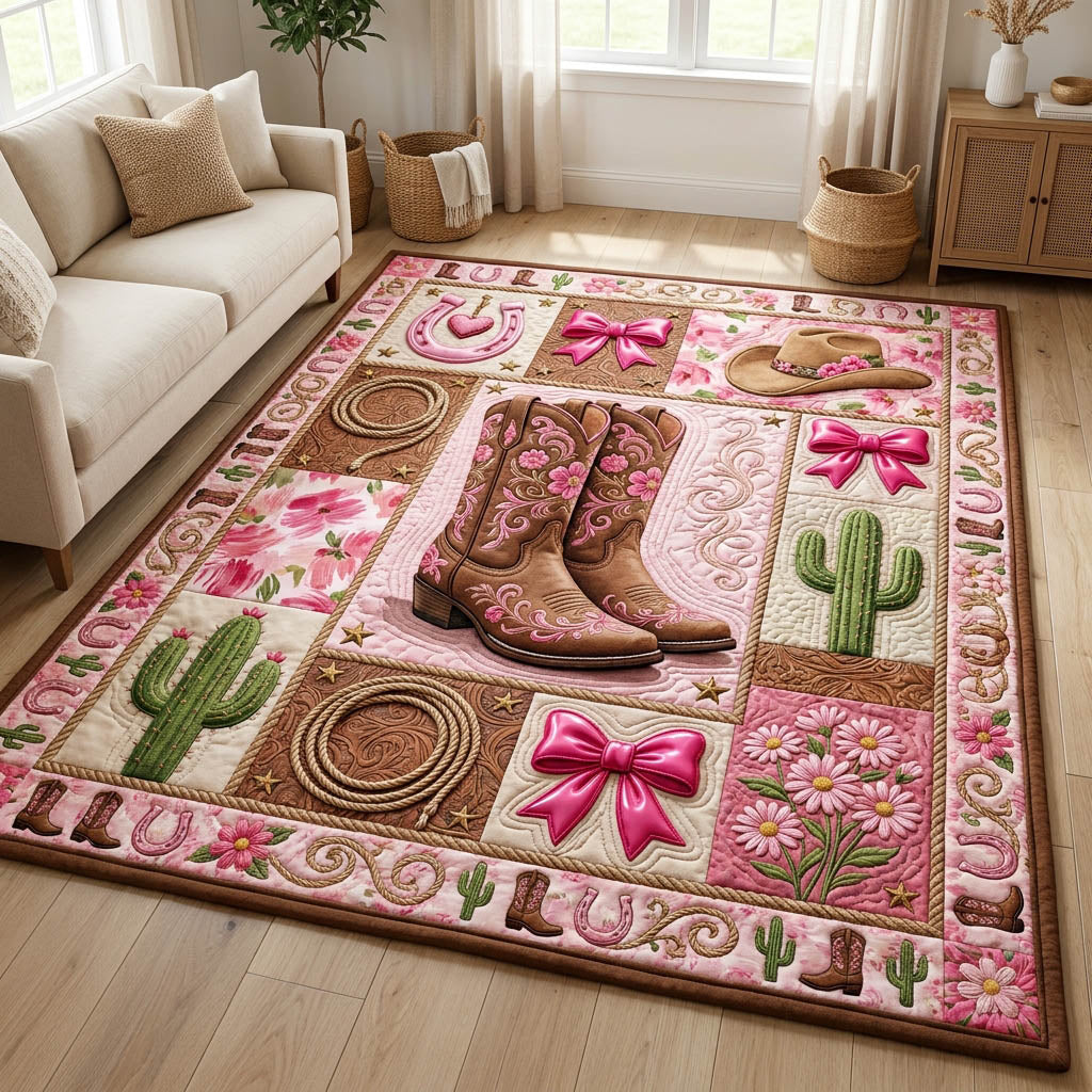 Texas Cowgirl Area Rug GFTOLAN1185