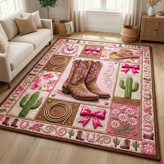 Texas Cowgirl Area Rug GFTOLAN1185