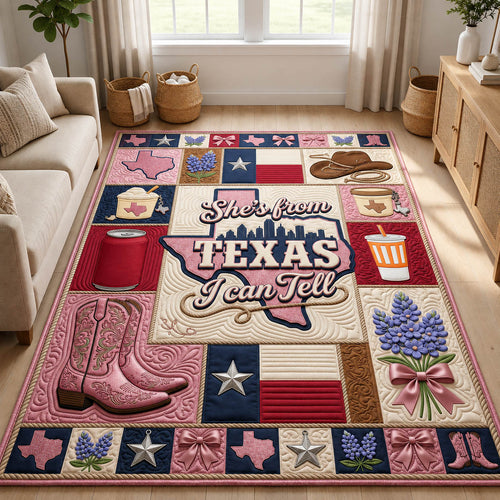 Texas Cowgirl Area Rug GFTOLAN1189