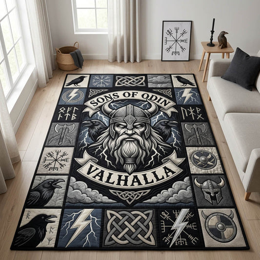 Viking Son Of Odin Area Rug GFTOLAN1243