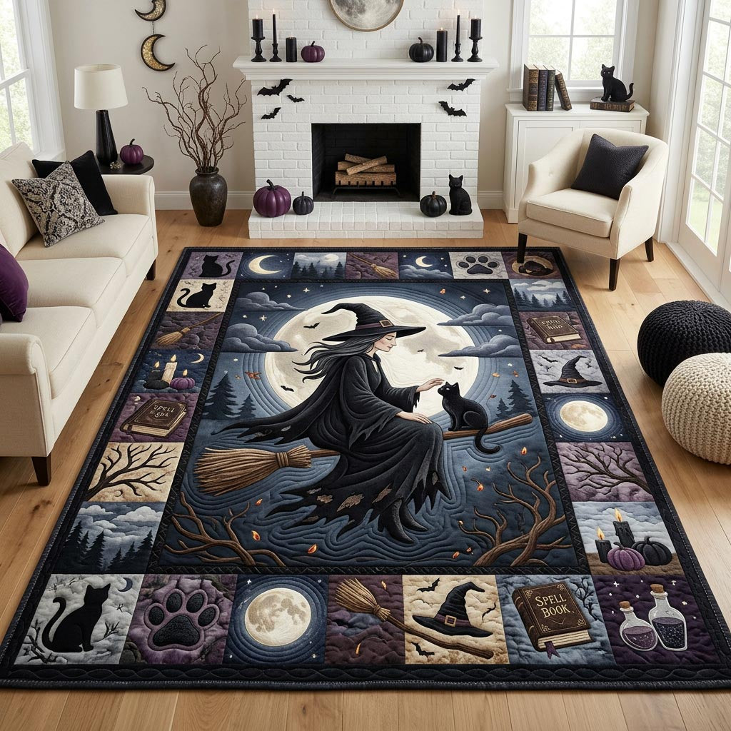 Magical Witch Area Rug GFTOLAN1442