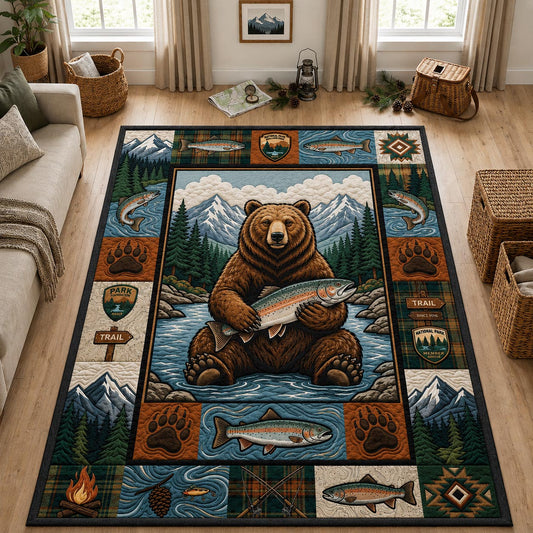 Wild Bear Area Rug GFTOLAN1447