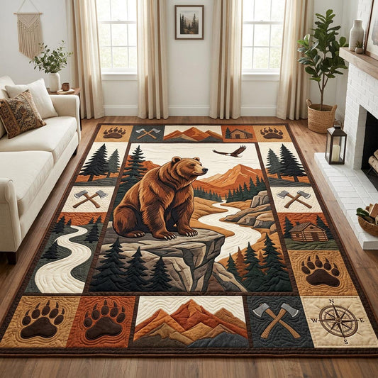 Wild Bear Area Rug GFTOLAN1450