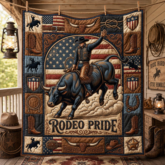 Western Cowboy Quilted Blanket GFTOLAN1491