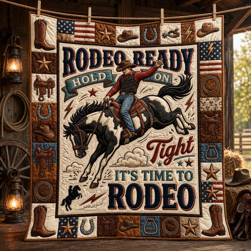 Western Cowboy Quilted Blanket GFTOLAN1492