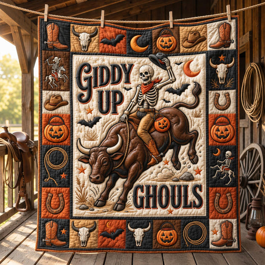 Western Cowboy Quilted Blanket GFTOLAN1493