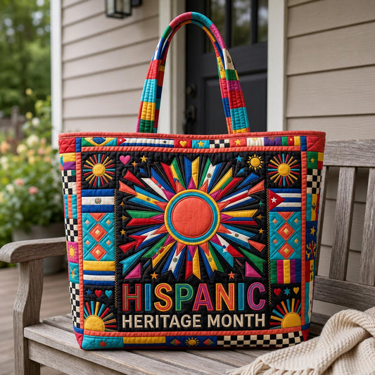 Hispanic Heritage Month Quilted Tote Bag GFTOLAN1517
