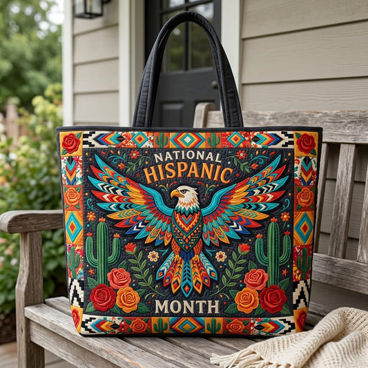 Hispanic Heritage Month Quilted Tote Bag GFTOLAN1519