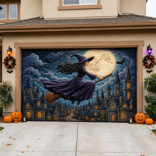 Witch Moon Garage Door Banner GFTOLAN1592