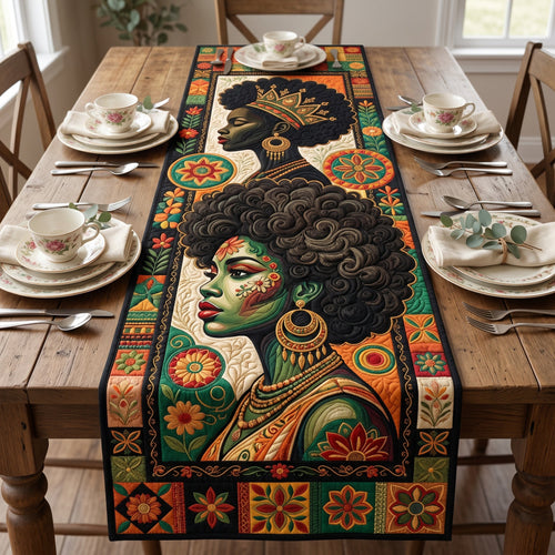 Floral Royalty Quilted Table Runner GFTOLAN159