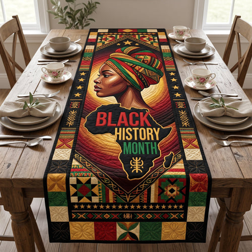 History Legacy Quilted Table Runner GFTOLAN160
