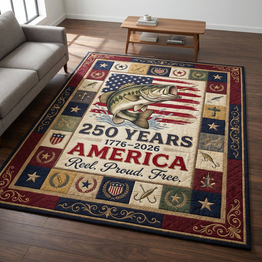 America Fishing Area Rug GFTOLAN179