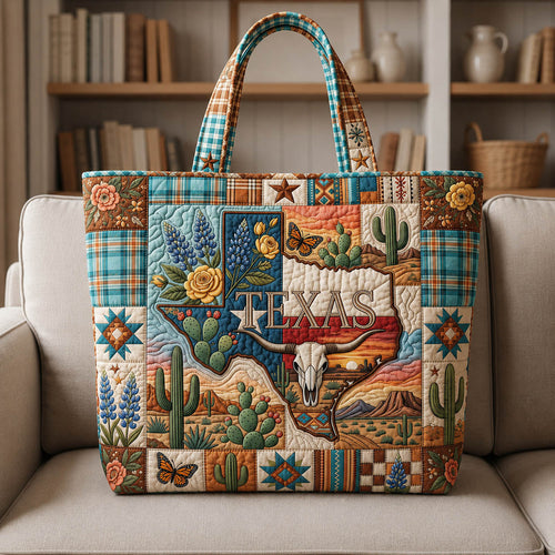 Texas Pride Quilted Tote Bag GFTOLAN265