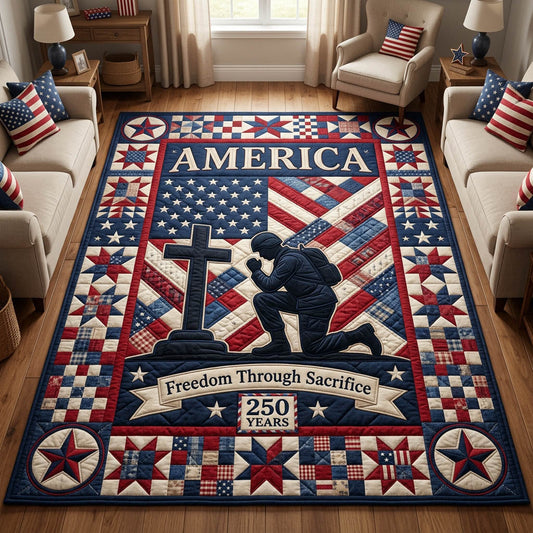 Freedom Through Sacrifice Area Rug GFTOLAN272