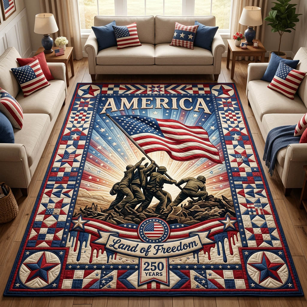 Land Of Freedom Area Rug GFTOLAN273
