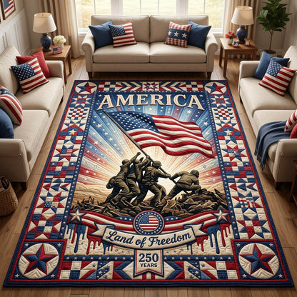 Land Of Freedom Area Rug GFTOLAN273