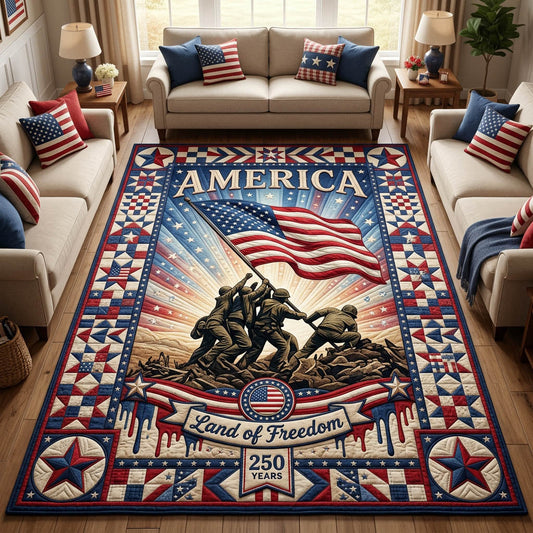 Land Of Freedom Area Rug GFTOLAN273