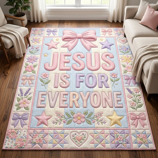 Preppy Jesus Is For Everyone Area Rug GFTOLAN503
