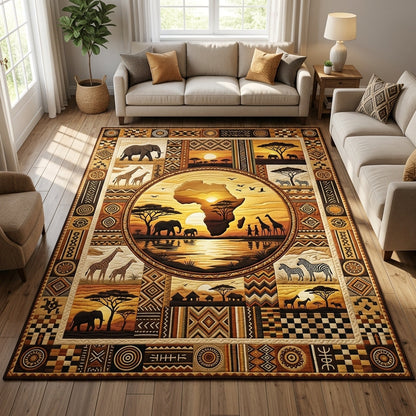 African Heritage Area Rug GFTOLAN504