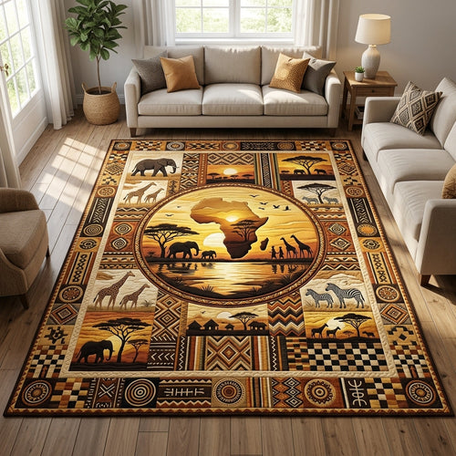 African Heritage Area Rug GFTOLAN504