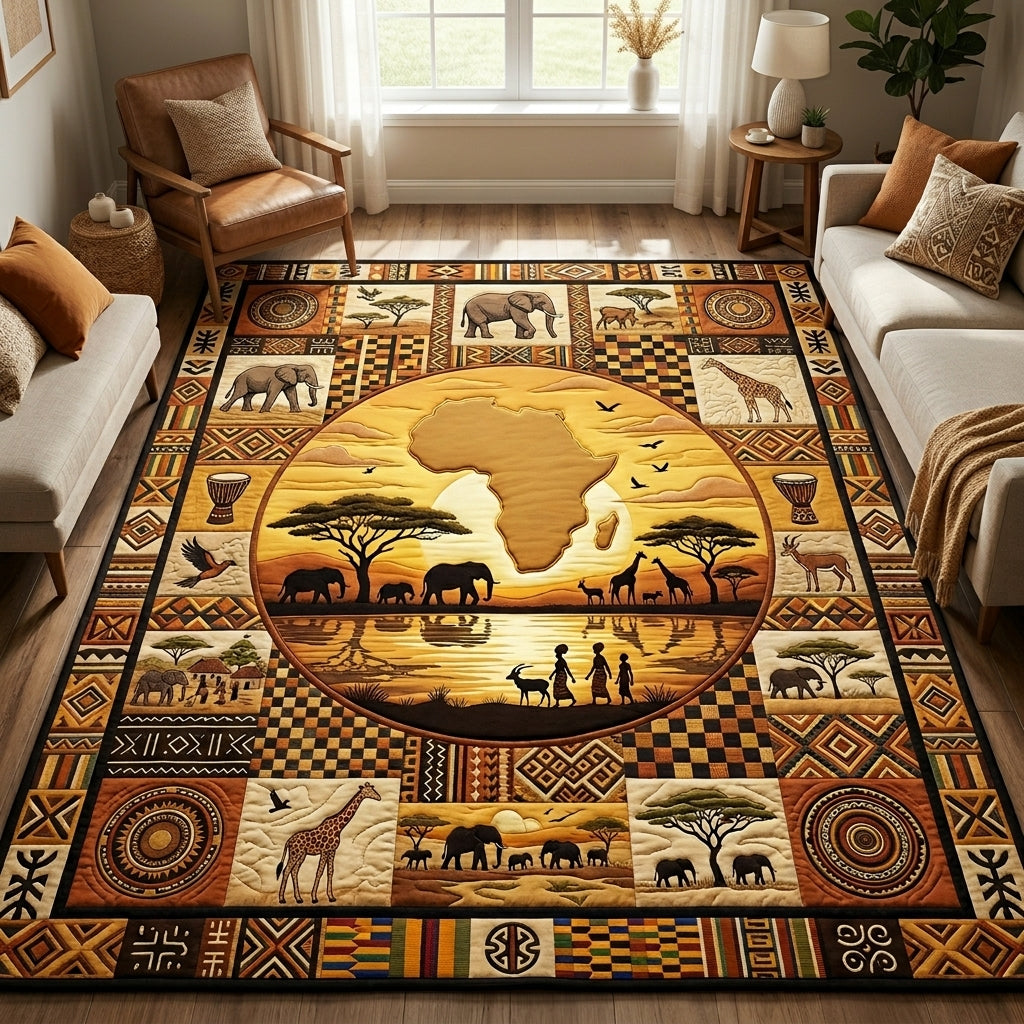 African Heritage Area Rug GFTOLAN506