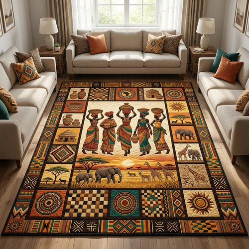 African Heritage Area Rug GFTOLAN508