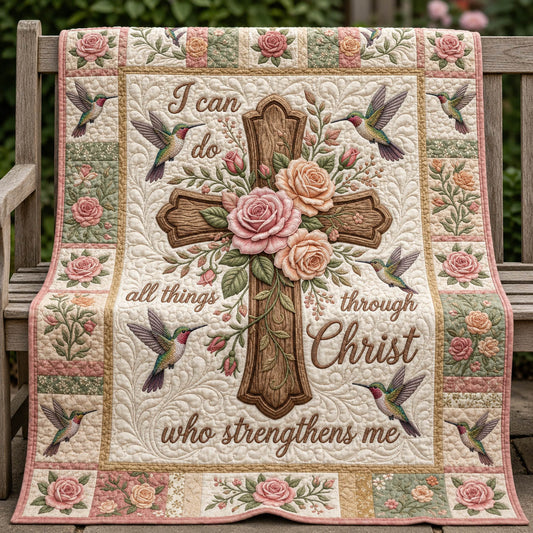 Christian Faith Quilted Blanket GFTOLAN524