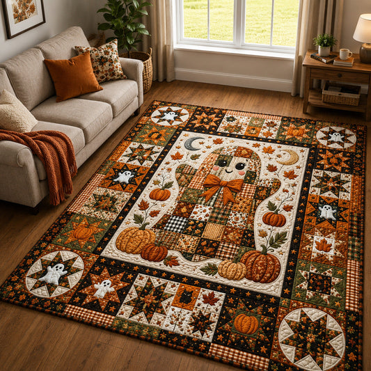 Autumn Ghost Patchwork Area Rug GFTOLAN734