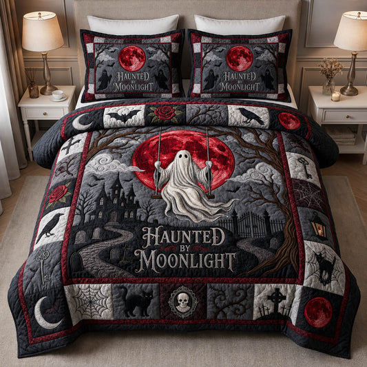 Ghost Swing 3-Piece Quilted Bedding Set GFTOLAN834