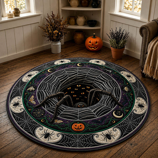 Spider Queen Vortex Quilted Round Mat GFTOLAN872