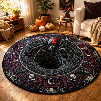 Spider Queen Vortex Quilted Round Mat GFTOLAN873