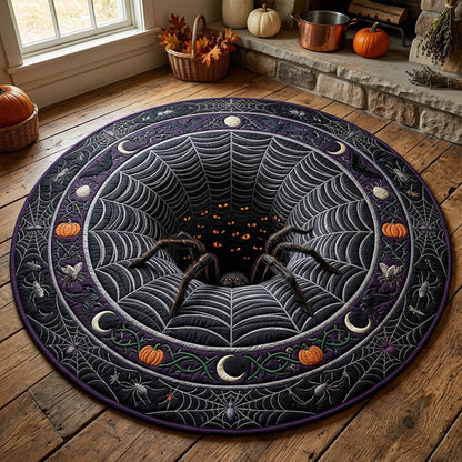 Spider Queen Vortex Quilted Round Mat GFTOLAN875