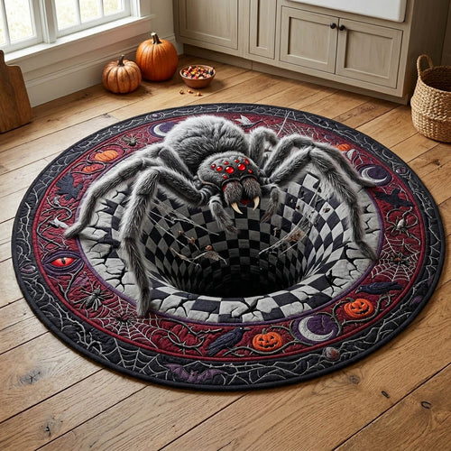 Spider Queen Vortex Quilted Round Mat GFTOLAN882