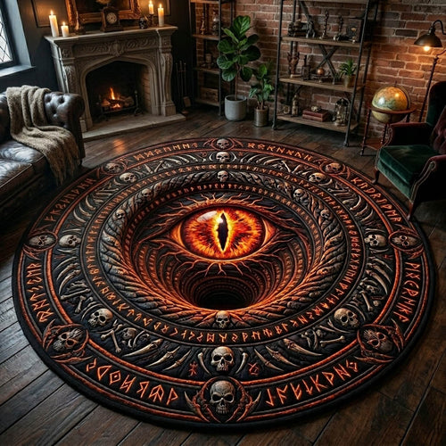 Monster Eye Quilted Round Mat GFTOLAN888