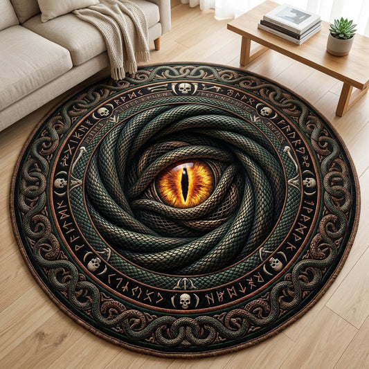Monster Eye Quilted Round Mat GFTOLAN889