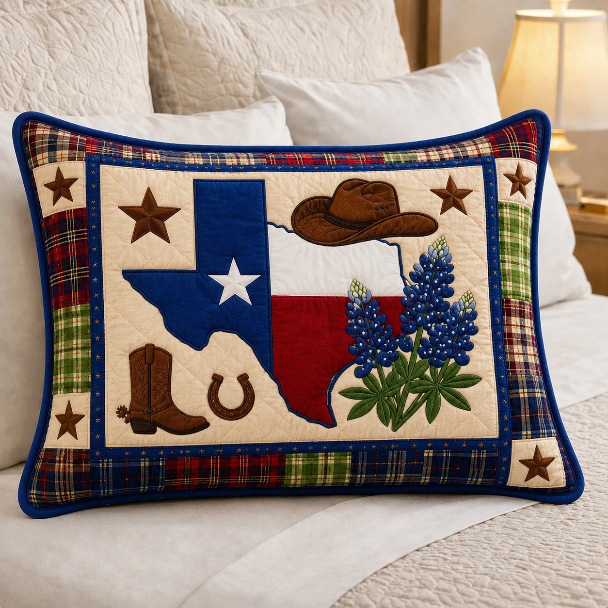 Bluebonnet State Bedding Pillow Case GFTOLAN906