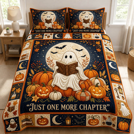 Reading Ghost 3-Piece Quilted Bedding Set GFTOLAN911