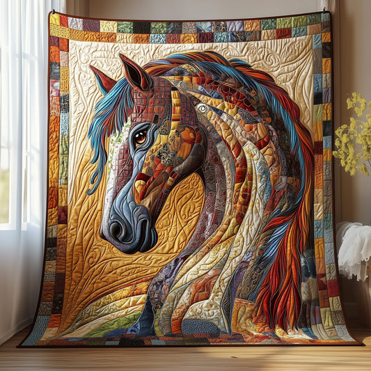 Horse Quilted Blanket GFTOMA021