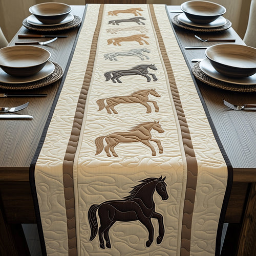 Horse Quilted Table Runner GFTOMA076