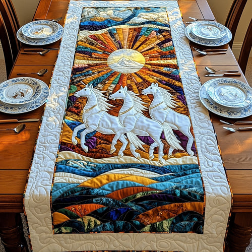 Horse Quilted Table Runner GFTOMA081