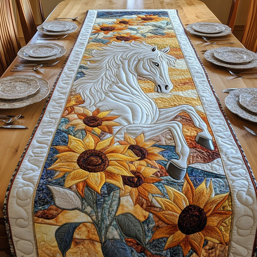 Horse Quilted Table Runner GFTOMA083