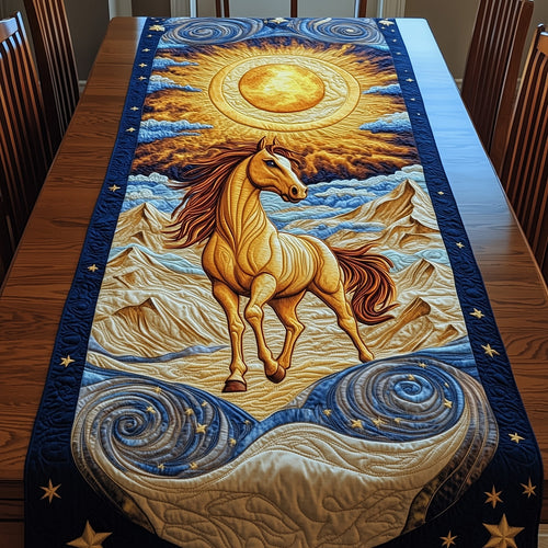 Horse Quilted Table Runner GFTOMA084