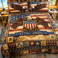 Liberty Spirit 3-Piece Quilted Bedding Set GFTOMA10036